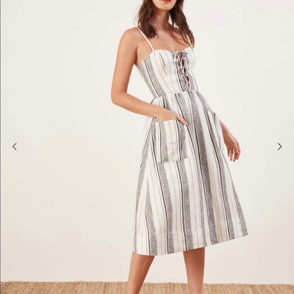 Reformation Ellen Dress Size 8 NWT